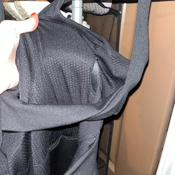 Black athletic romper - Picture 4 of 4